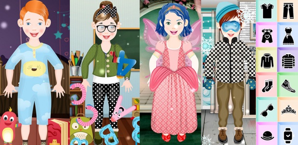 Image For: Dress up game for Kids