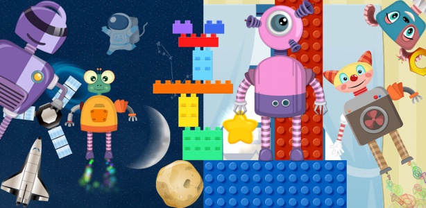 Image For: Robot game for preschool Kids