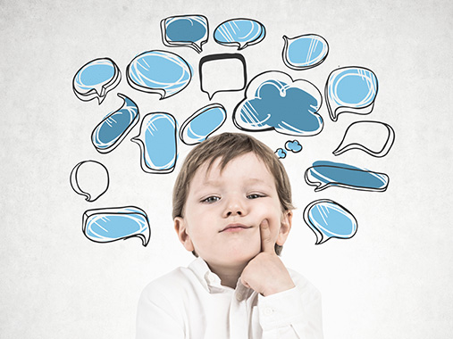 UX design sketches for a kids app